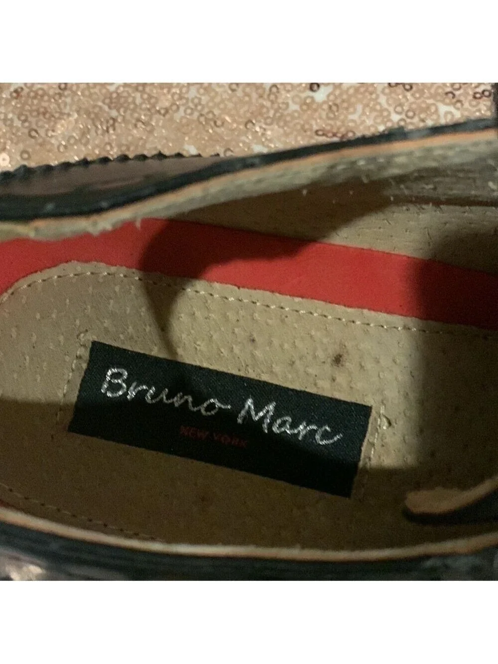 Bruno Marc Prince Black Oxford For Men - SZ 9.5